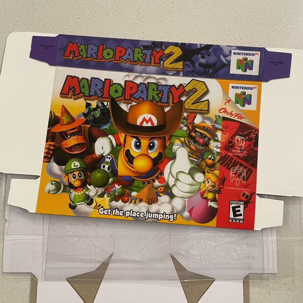 Mario Party 2 (NINTENDO 64 N64) Box Only